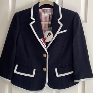 THOM BROWNE designed navy wool blazer from Target’s Neiman Marcus line size M